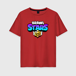Женская футболка оверсайз BRAWL STARS