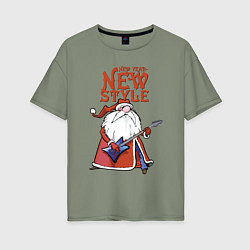 Женская футболка оверсайз New Year - new style!