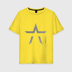 Женская футболка оверсайз Starset - Divisions