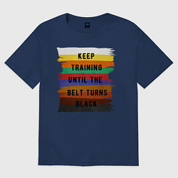 Женская футболка оверсайз Karate belt