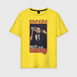 Женская футболка оверсайз Eminem MTBMB