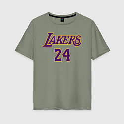 Женская футболка оверсайз Kobe Bryant