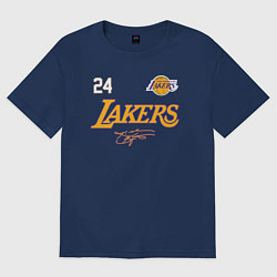 Женская футболка оверсайз KOBE BRYANT АВТОГРАФ