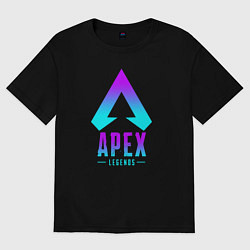 Футболка оверсайз женская APEX LEGENDS, цвет: черный