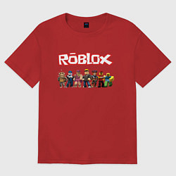 Футболка оверсайз женская ROBLOX, цвет: красный