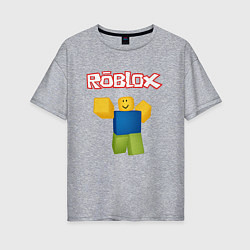 Футболка оверсайз женская ROBLOX, цвет: меланж