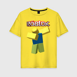 Женская футболка оверсайз Roblox Dab