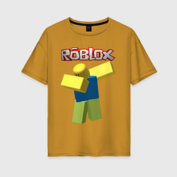 Женская футболка оверсайз Roblox Dab