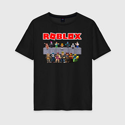 Женская футболка оверсайз ROBLOX