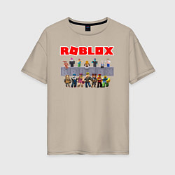 Женская футболка оверсайз ROBLOX