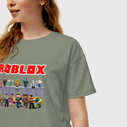 Футболка оверсайз женская ROBLOX, цвет: авокадо — фото 2