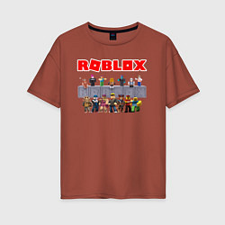 Женская футболка оверсайз ROBLOX