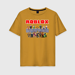 Женская футболка оверсайз ROBLOX