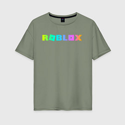 Женская футболка оверсайз ROBLOX