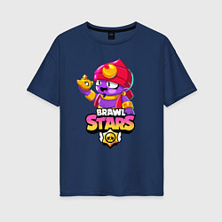 Женская футболка оверсайз BRAWL STARS GENE