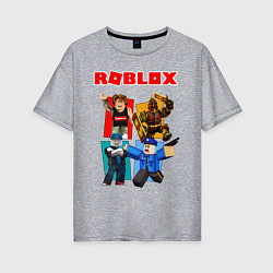 Женская футболка оверсайз ROBLOX