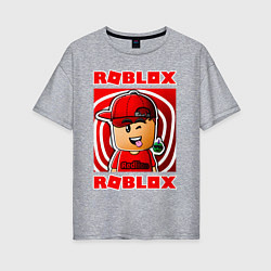 Женская футболка оверсайз ROBLOX