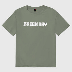 Женская футболка оверсайз GreenDay