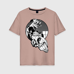 Женская футболка оверсайз Дзюдзо