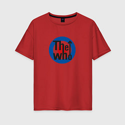 Женская футболка оверсайз The Who