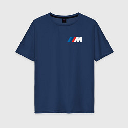 Женская футболка оверсайз BMW M LOGO 2020