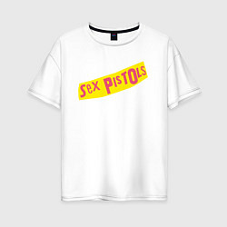 Женская футболка оверсайз Sex Pistols