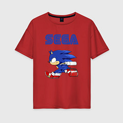 Женская футболка оверсайз SEGA