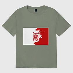 Футболка оверсайз женская Sabaton, цвет: авокадо