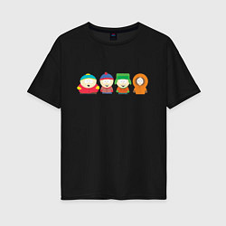 Женская футболка оверсайз SOUTH PARK