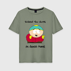 Женская футболка оверсайз ЮЖНЫЙ ПАРК