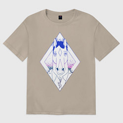 Женская футболка оверсайз BoJack Horseman