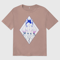 Женская футболка оверсайз BoJack Horseman