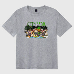 Женская футболка оверсайз South Park