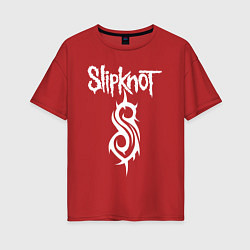 Женская футболка оверсайз SLIPKNOT