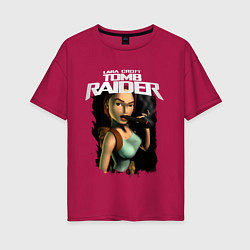 Женская футболка оверсайз TOMB RAIDER