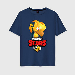 Женская футболка оверсайз BRAWL STARS CROW PHOENIX