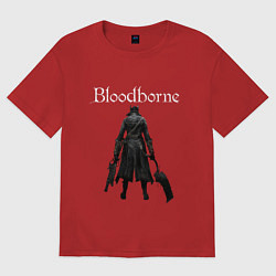 Женская футболка оверсайз Bloodborne