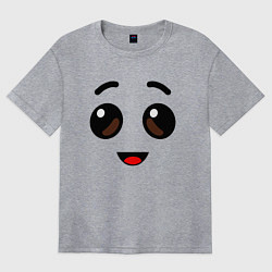 Женская футболка оверсайз ЛИЦО БАНАНА ИЗ FORTNITE