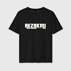 Женская футболка оверсайз GTA, aezakmi