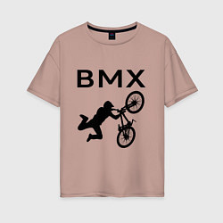 Женская футболка оверсайз Велоспорт BMX Z