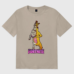 Футболка оверсайз женская Peely Fortnitemare, цвет: миндальный