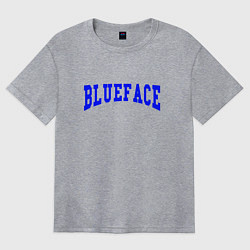 Футболка оверсайз женская BLUEFACE, цвет: меланж