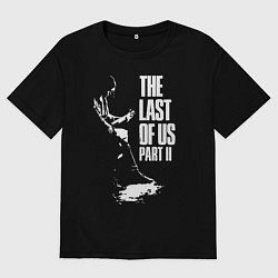 Футболка оверсайз женская Элли с гитарой, цвет: черный