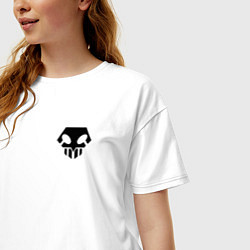 Футболка оверсайз женская Bleach - 11-ый отряд спина, цвет: белый — фото 2