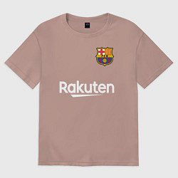 Футболка оверсайз женская BARCELONA, цвет: пыльно-розовый
