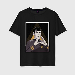 Женская футболка оверсайз Spock Z