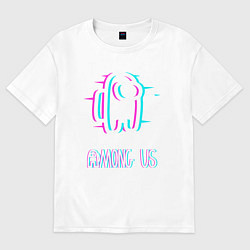 Женская футболка оверсайз Among us