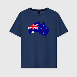 Женская футболка оверсайз Австралия