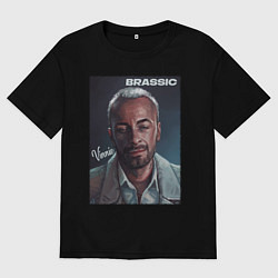 Женская футболка оверсайз Голяк Brassic Винни