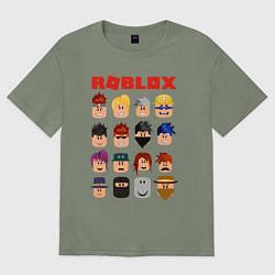 Футболка оверсайз женская ROBLOX, цвет: авокадо